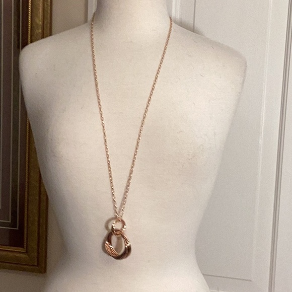 Bronze Milor Hoop Necklace - Picture 12 of 15